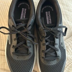 Skechers Black and Gray Sneakers